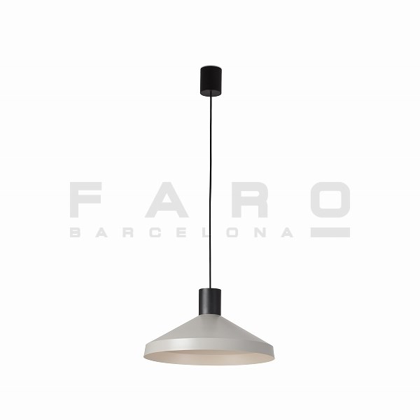 KOMBO Grey pendant lamp φ400 1L