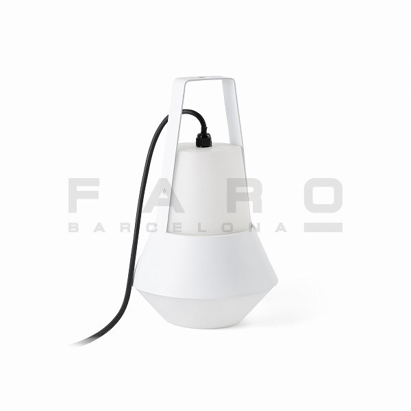 CAT White portable lamp