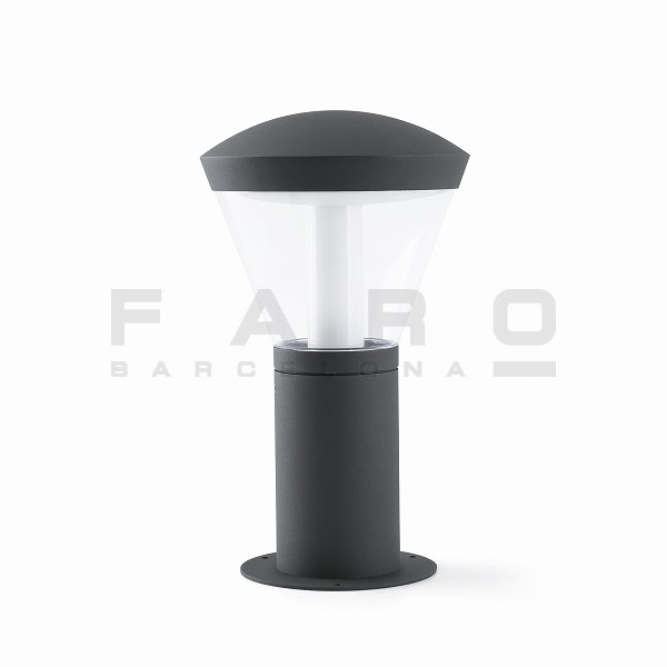 SHELBY LED Dark grey beacon h32.5cm