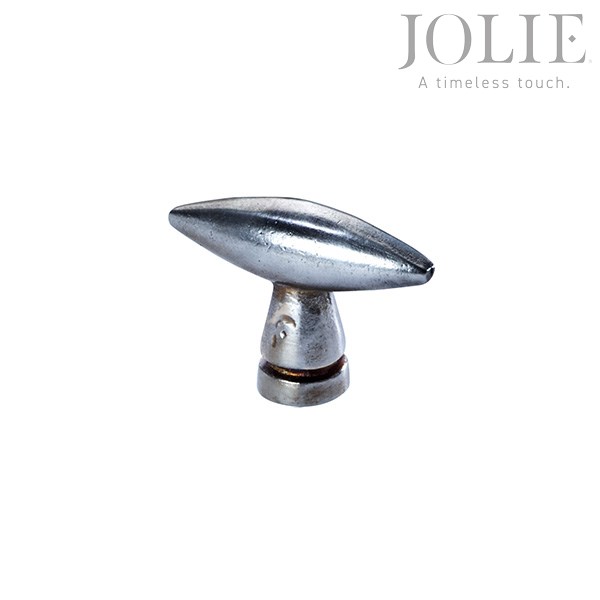 J0901OS  SPHERE - KNOB 40 OLD SILVER