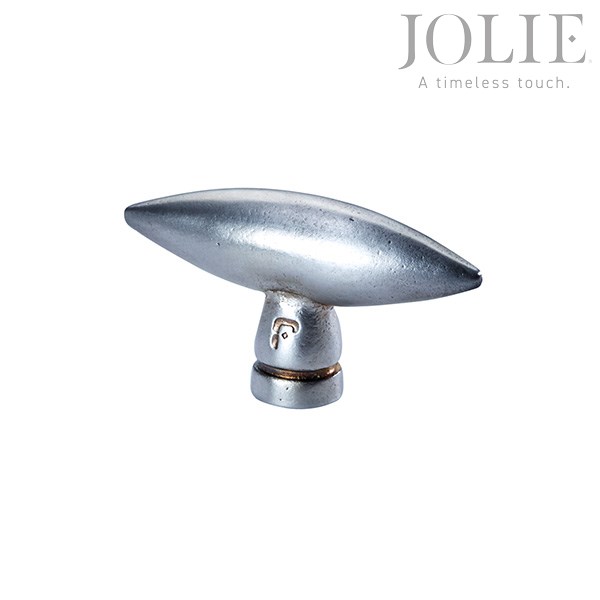 J0903OS  SPHERE - KNOB 62 OLD SILVER