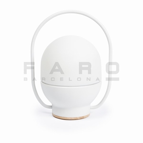FA01015  TAKE AWAY LED White portable lamp