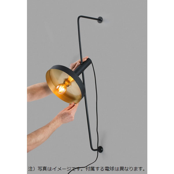 WHIZZ Black/golden table lamp