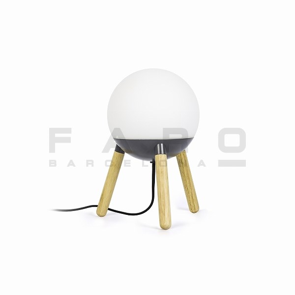 FA28379  MINE Grey table lamp
