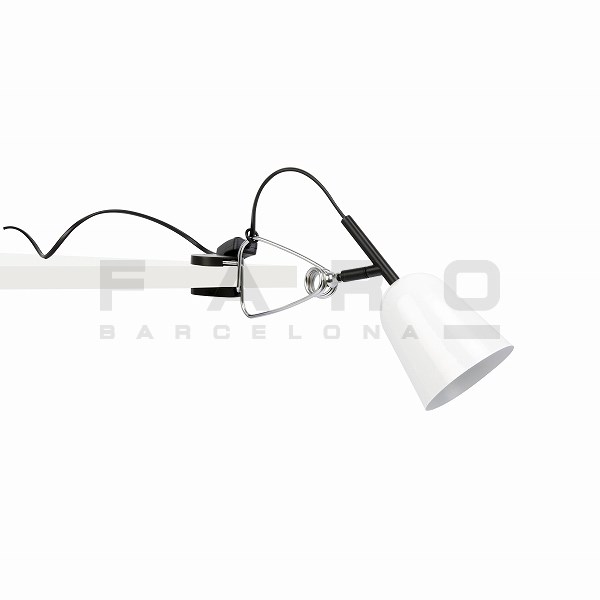 FA51135  STUDIO White clip lamp