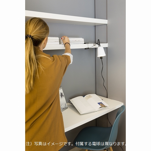 STUDIO White clip lamp
