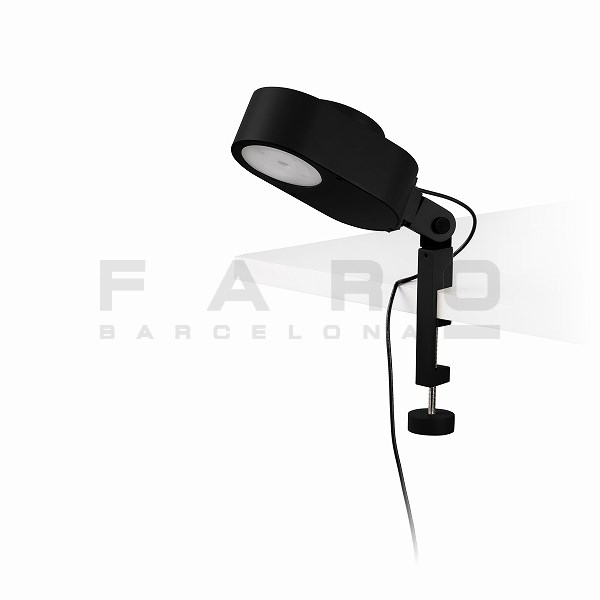 FA57304  INVITING LED Black clip lamp【2021年廃盤】