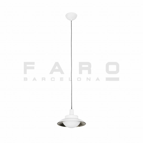 FA62137  SIDE LED White/nickel pendant lamp G9