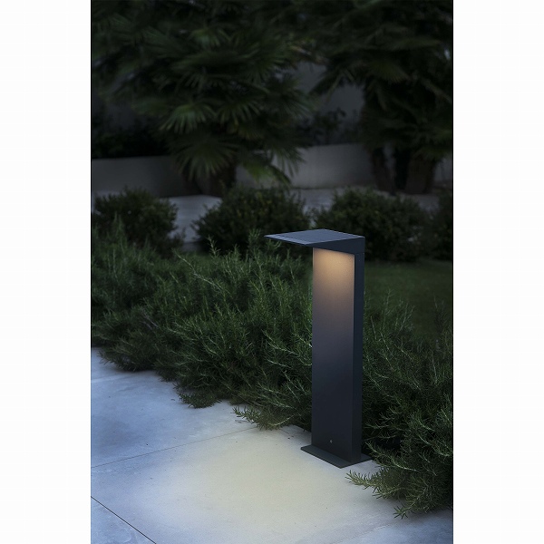 SOLEIL LED Solar dark grey beacon lamp