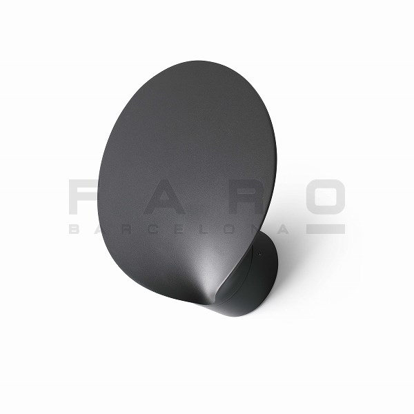 FA71223  LOTUS Dark grey wall lamp