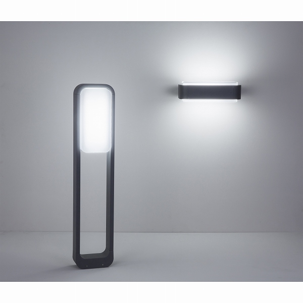 STICKER LED Dark grey wall lamp