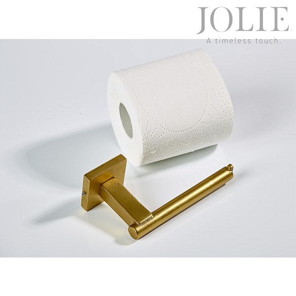 TOILET ROLL HOLDER CORE HORIZONTAL VERTICAL AGED GOLD